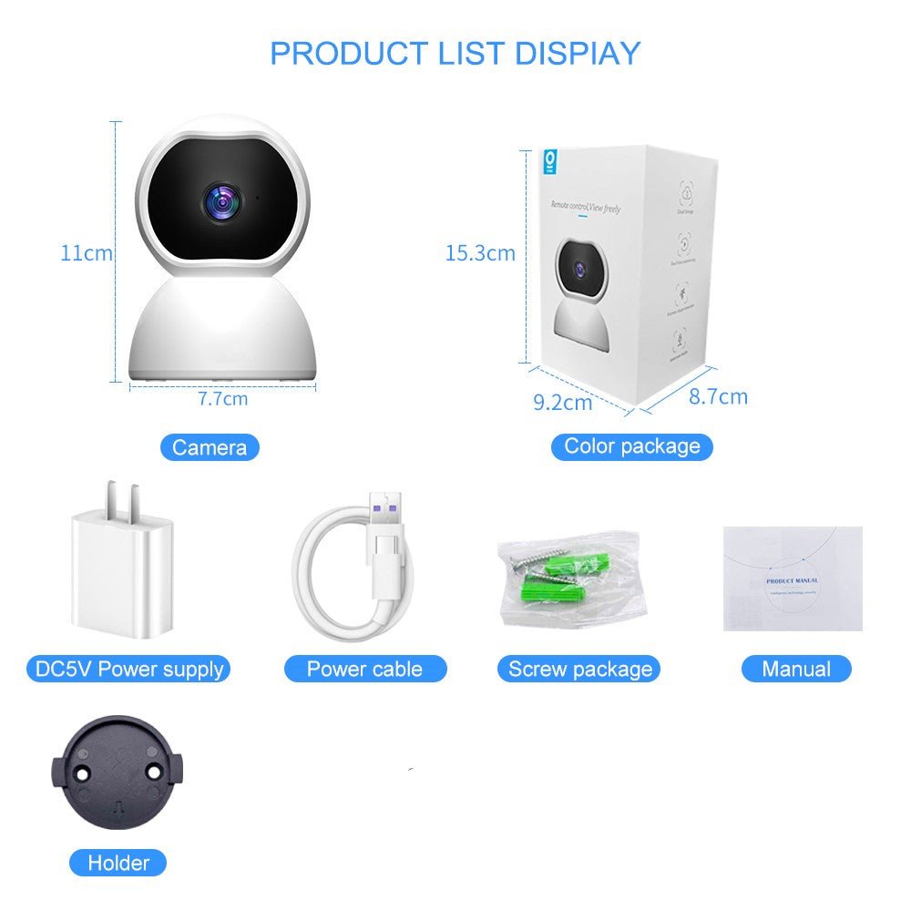 1080P Home Security Indoor Wireless IP Camera - PROTARSTOMB.COM